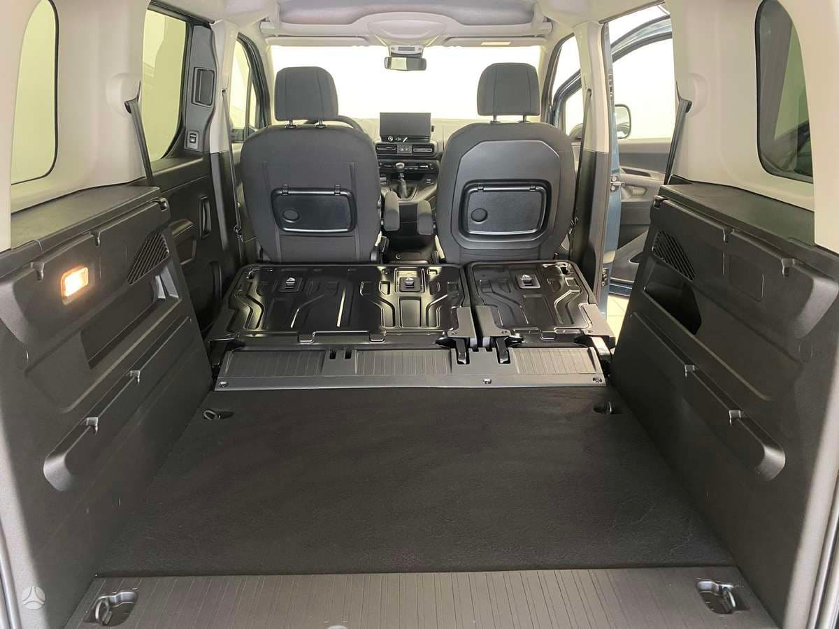 Citroen Berlingo 2025 bagažinės tūris